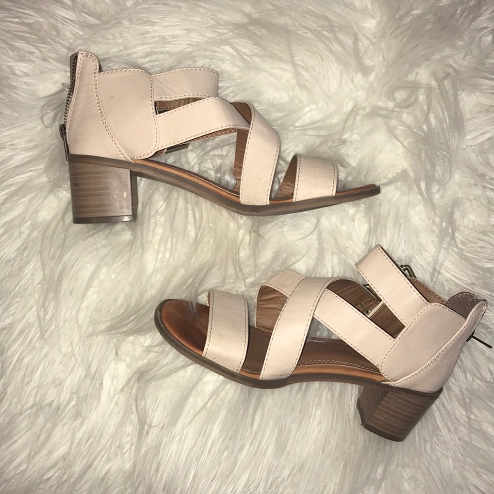 Nude Heeled Sandal